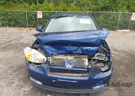 2008 Hyundai Accent Se z USA, uszkodzony, nr VIN KMHCN36C28U069578